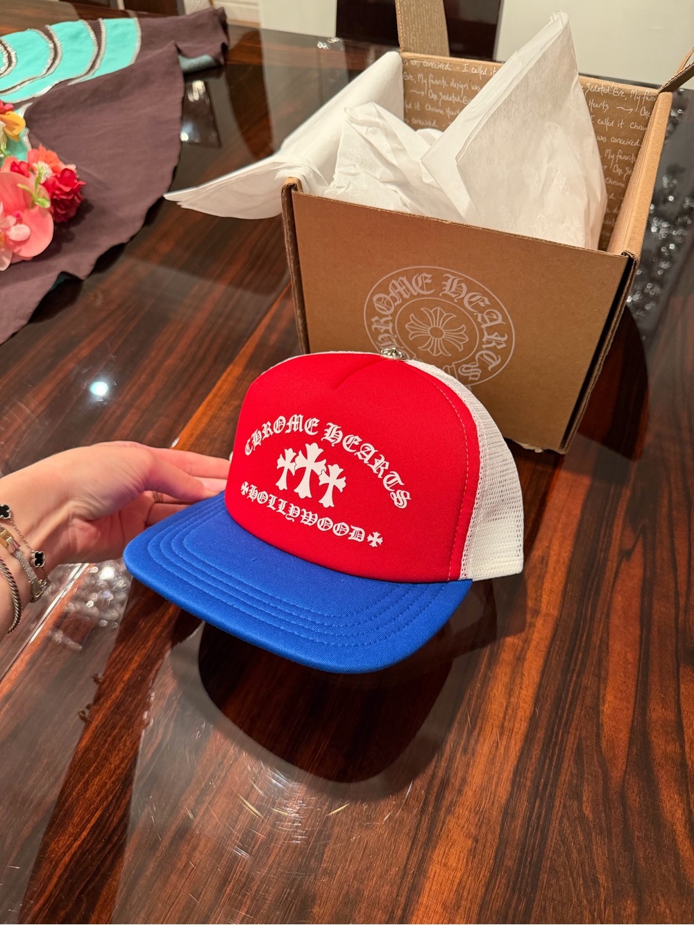 Chrome Hearts 4th Of July Trucker Hat